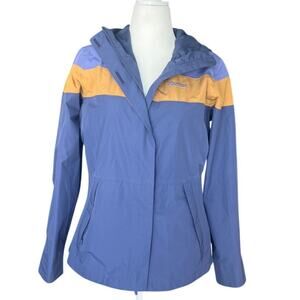 Marmot Roam Hooded Full Zip Rain Jacket Women's Size M Wind Resistant Outdoor